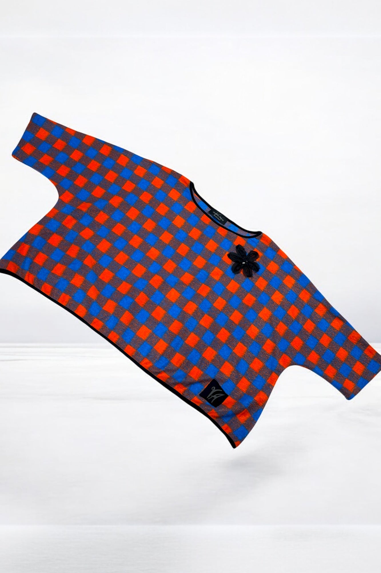 Kurzshirt in Wolloptik