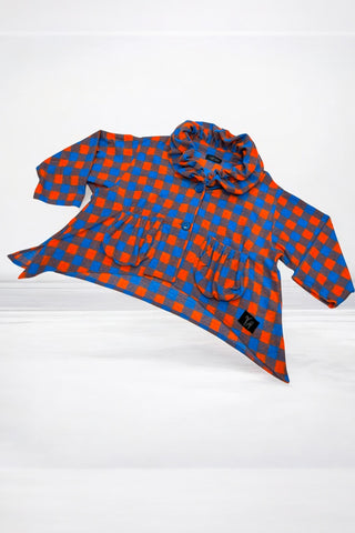 Jacke in Wolloptik