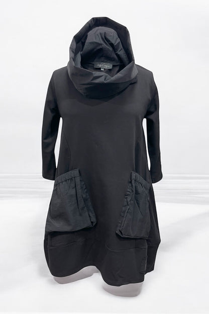 Tunika mit Techno-Kragen