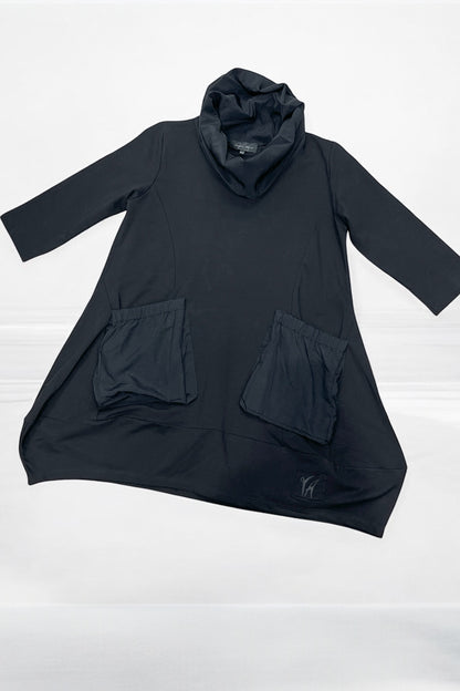 Tunika mit Techno-Kragen