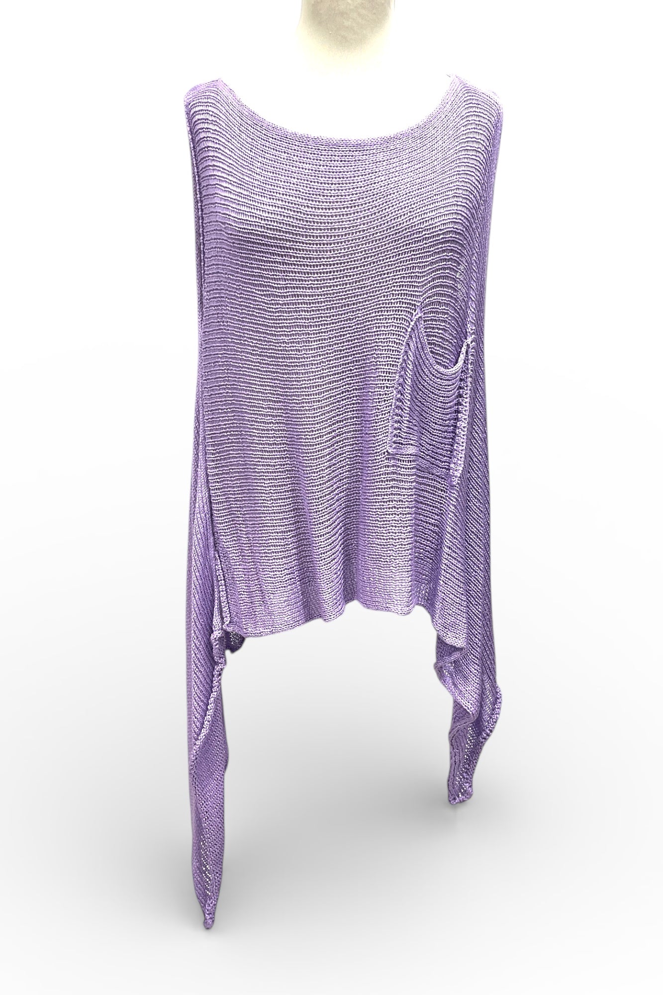 Top aus Bändchengarn