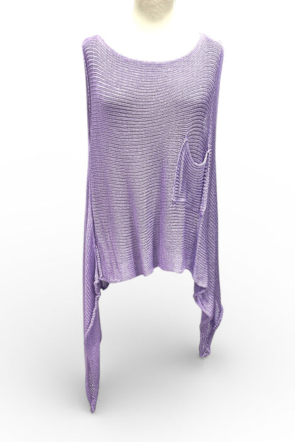 Top aus Bändchengarn