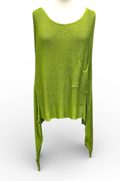 Top aus Bändchengarn