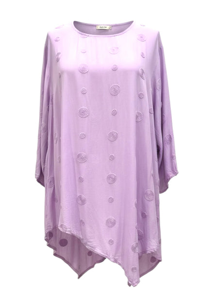 Tunika Viskose mit Stickerei