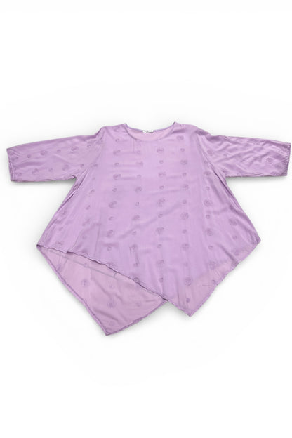 Tunika Viskose mit Stickerei