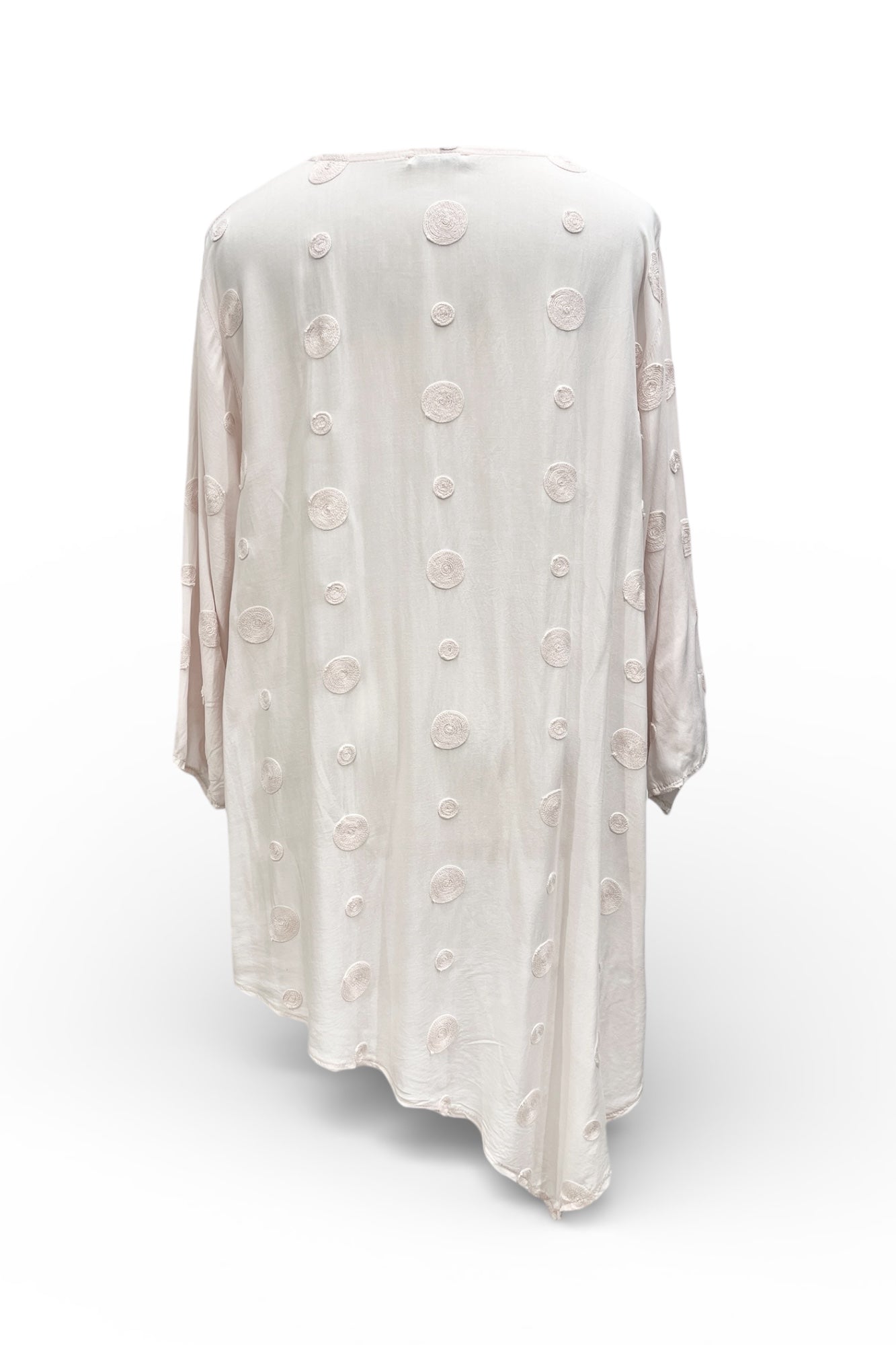 Tunika Viskose mit Stickerei