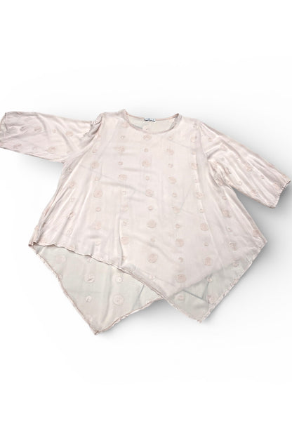 Tunika Viskose mit Stickerei