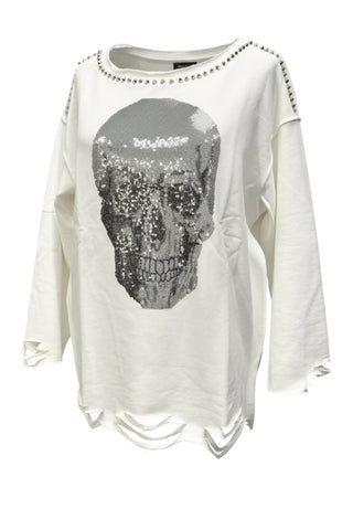 Sweatshirt mit Skull