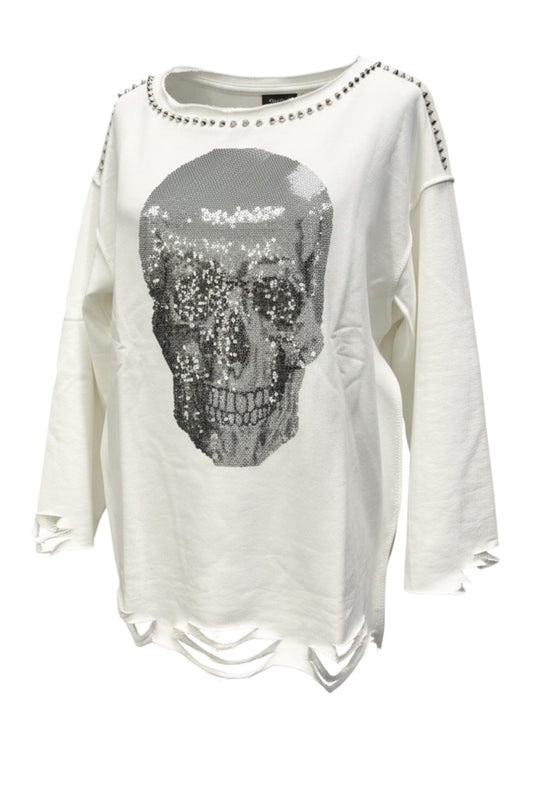 Sweatshirt mit Skull