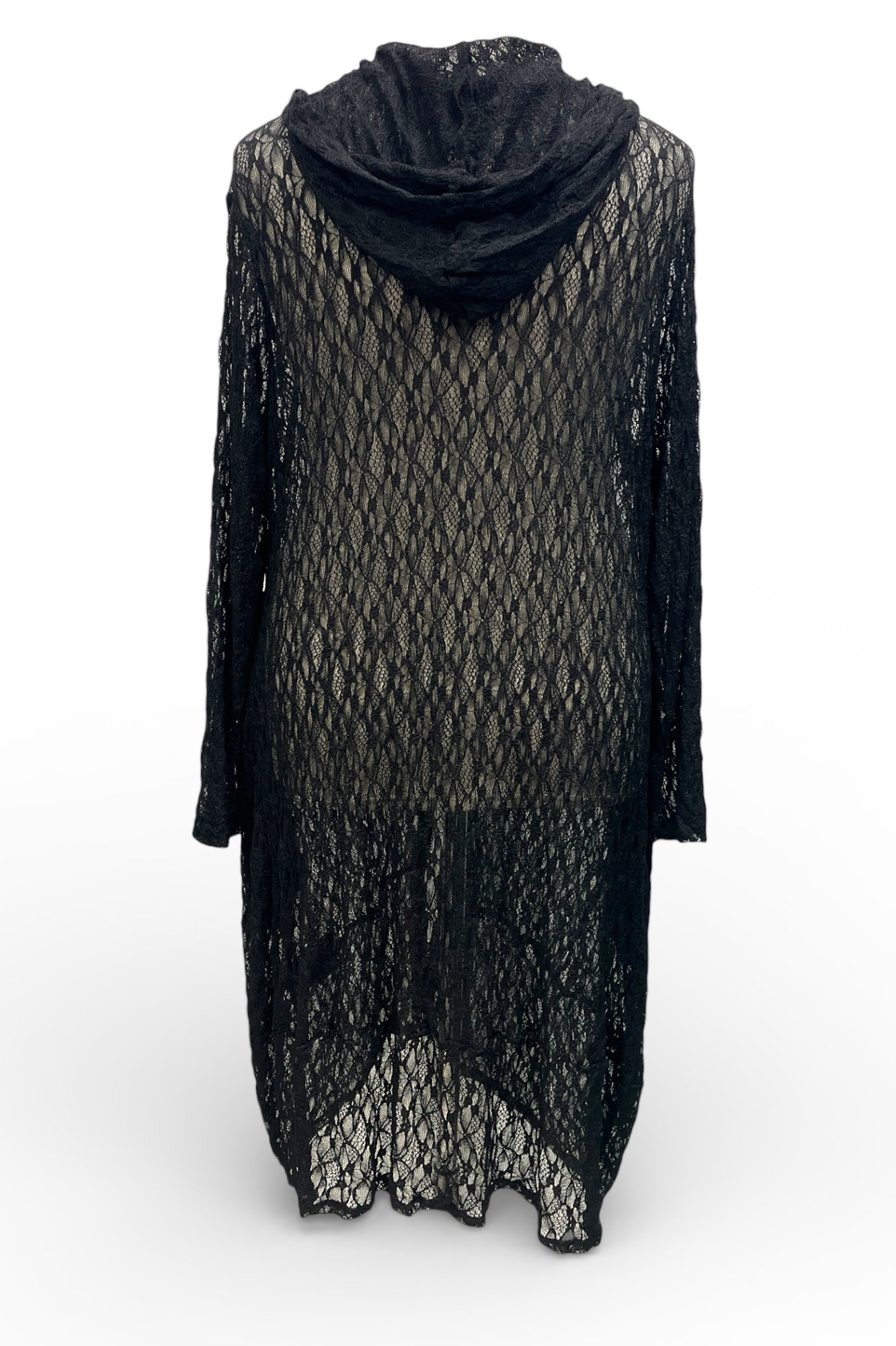 Longjacke aus Spitze