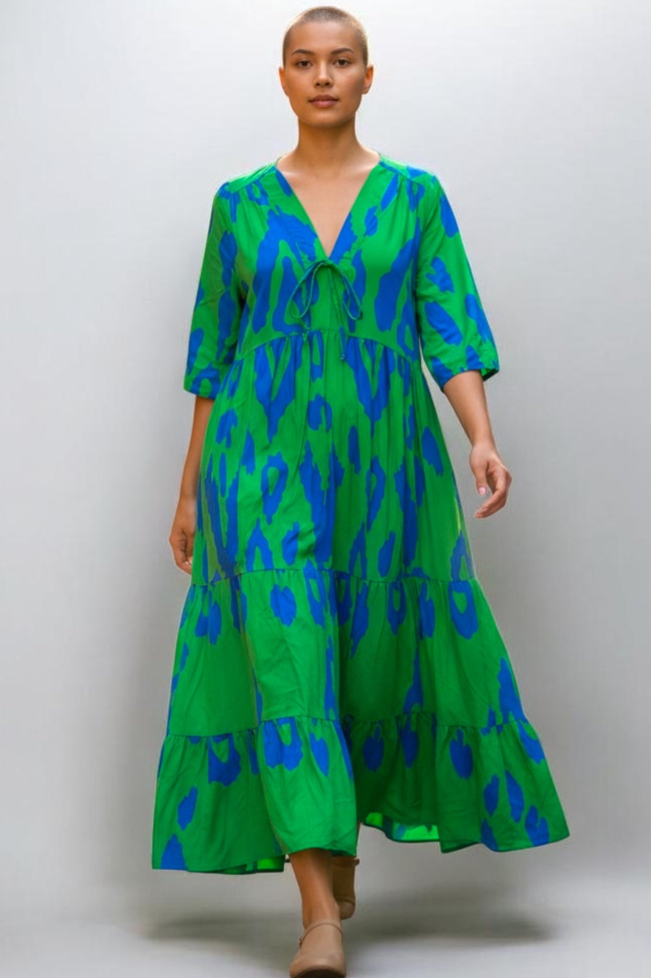 Boheme-Kleid Viskose 9314