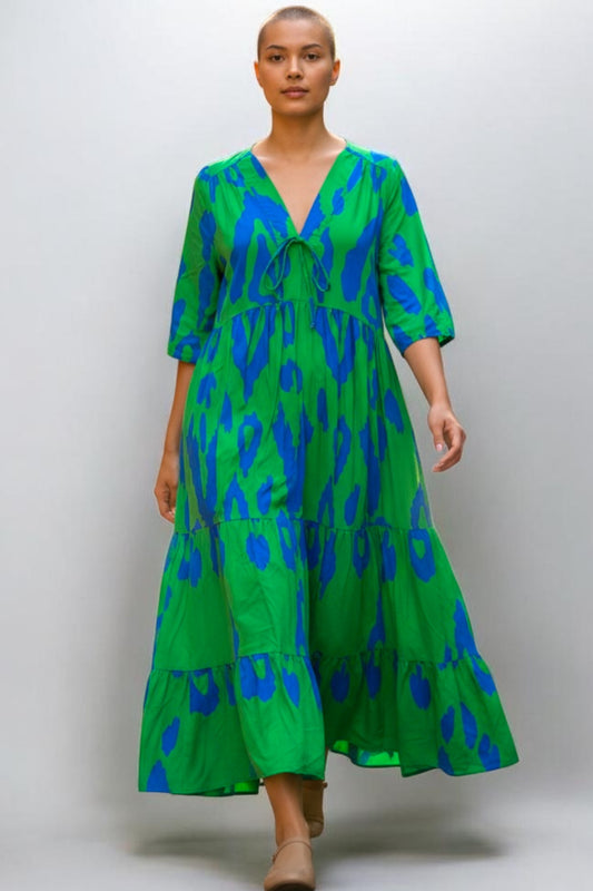 Boheme-Kleid Viskose 9314