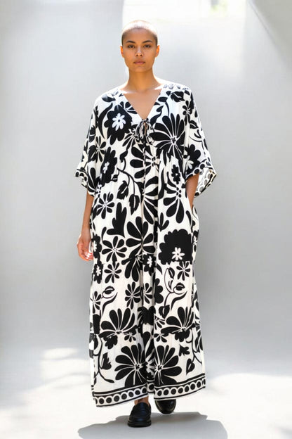 Boheme-Kleid Viskose 9314