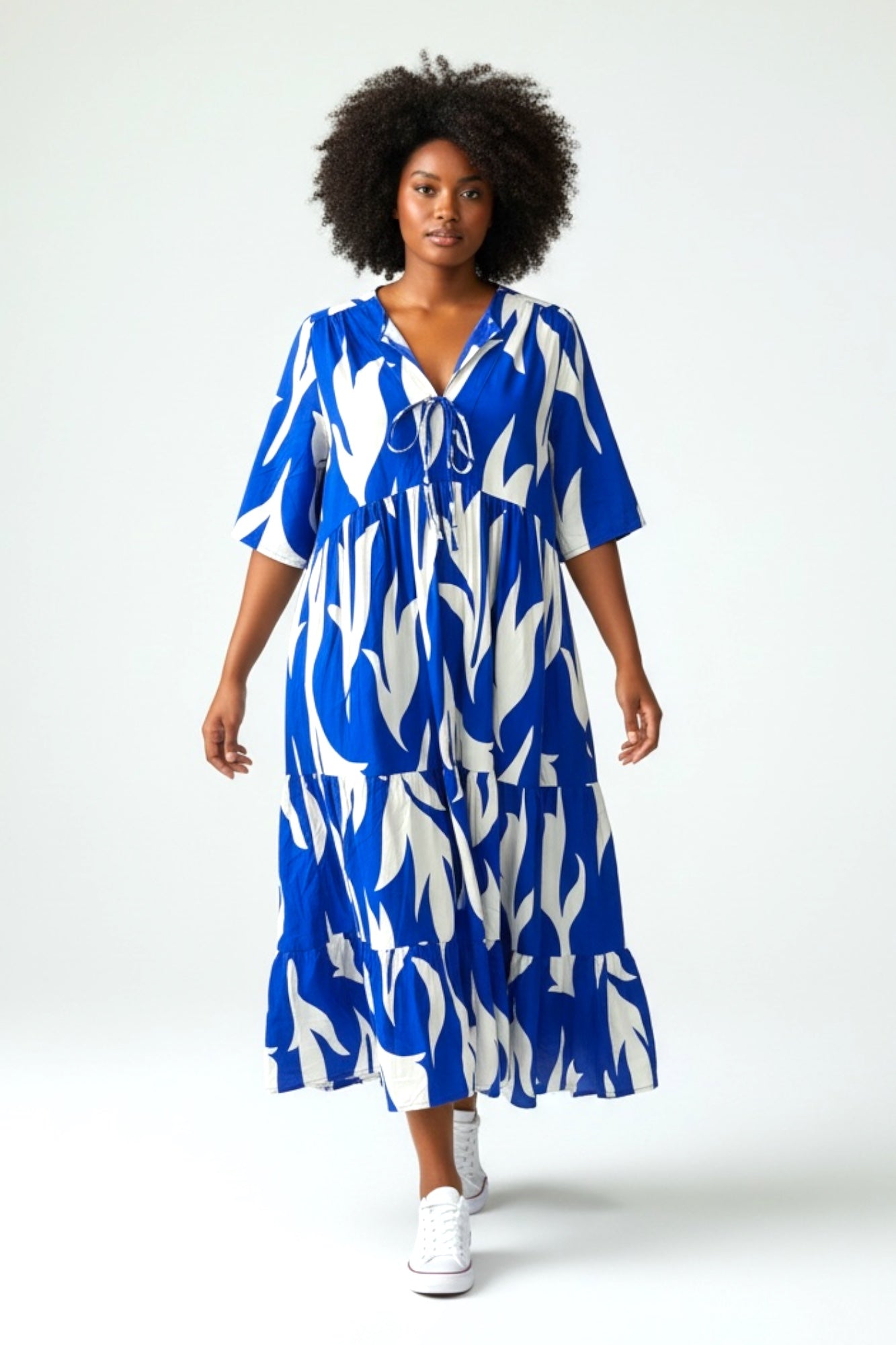 Boheme-Kleid Viskose