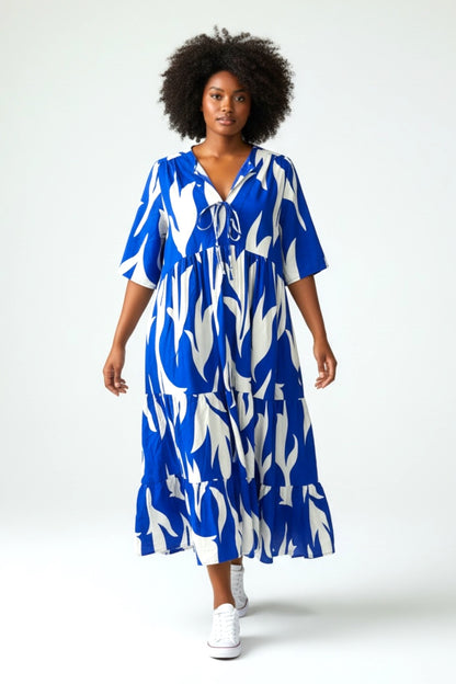 Boheme-Kleid Viskose