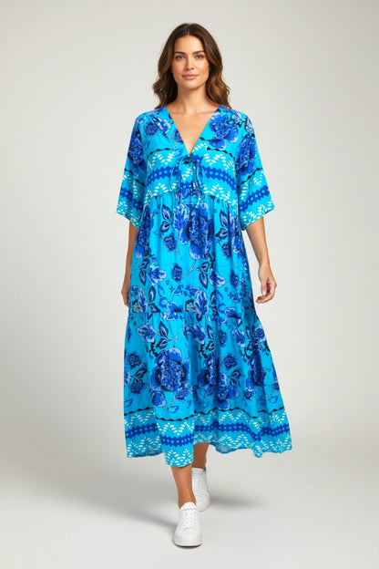 Boheme-Kleid Viskose