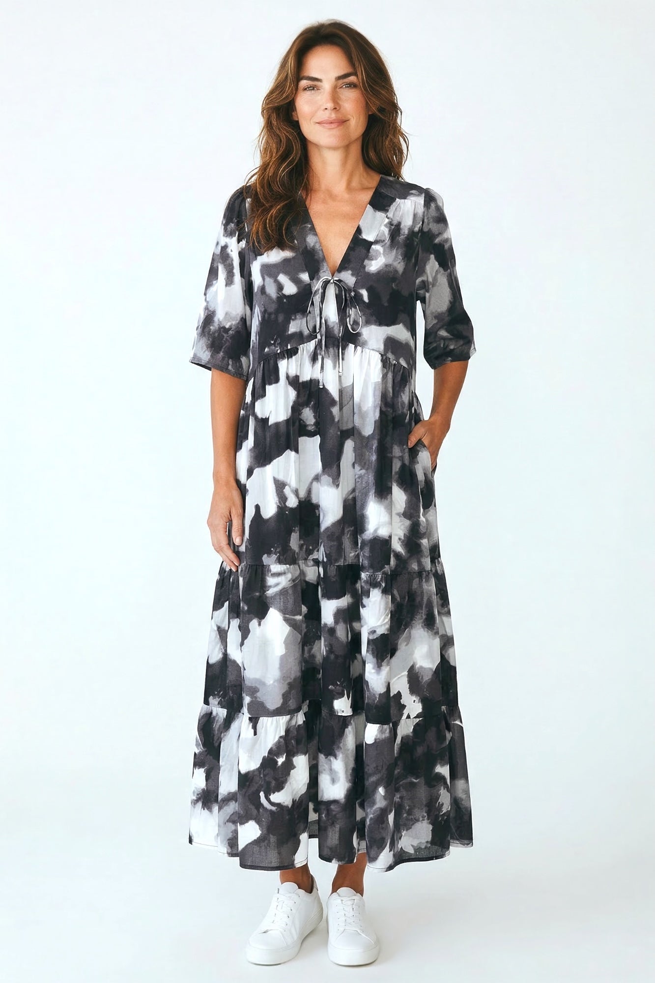 Boheme-Kleid Viskose