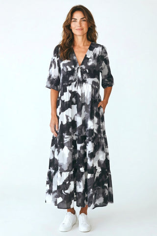 Boheme-Kleid Viskose