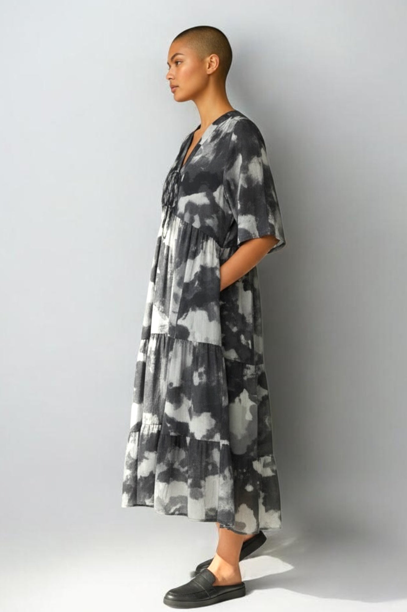 Boheme-Kleid Viskose