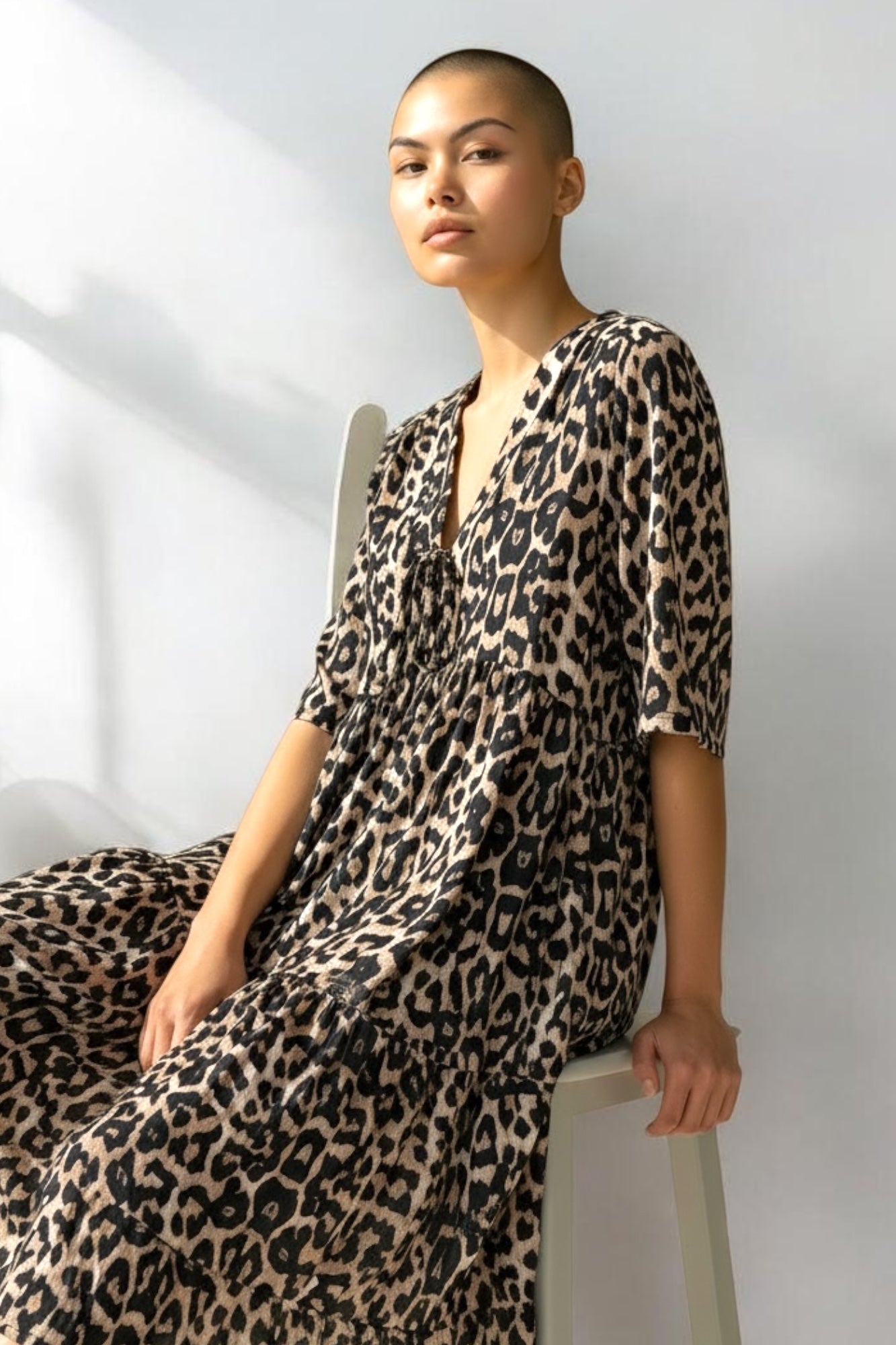 Boheme-Kleid Viskose