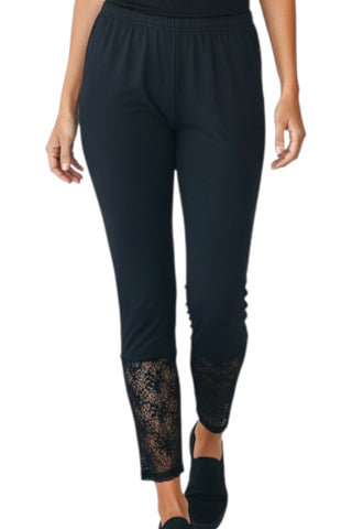 Legging mit Spitze