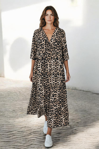 Boheme-Kleid Viskose