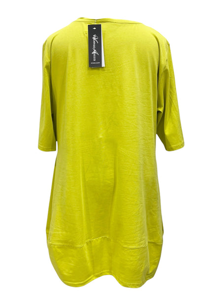 Tunic with appliqué