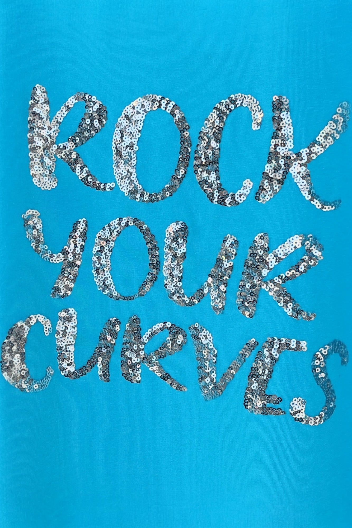 Tunic with sequin embroidery