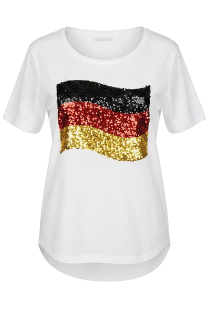 Shirt mit Pailletten