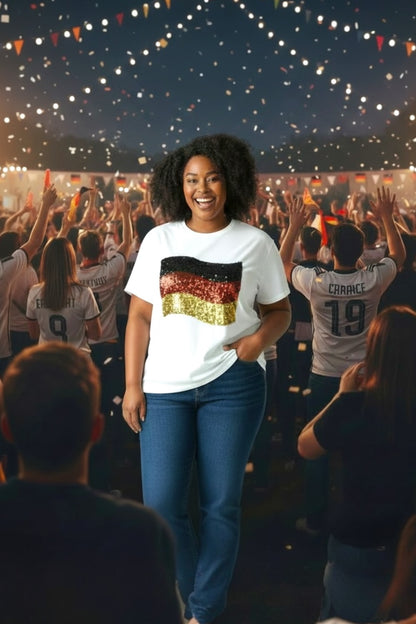 Shirt mit Pailletten