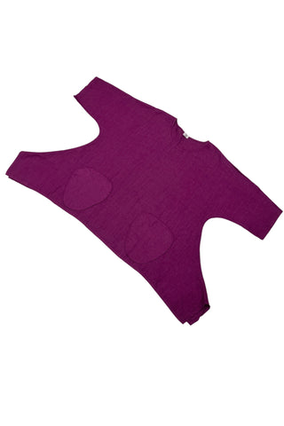 Oversize Tunika aus Leinen