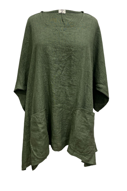 Oversized Linen Tunic