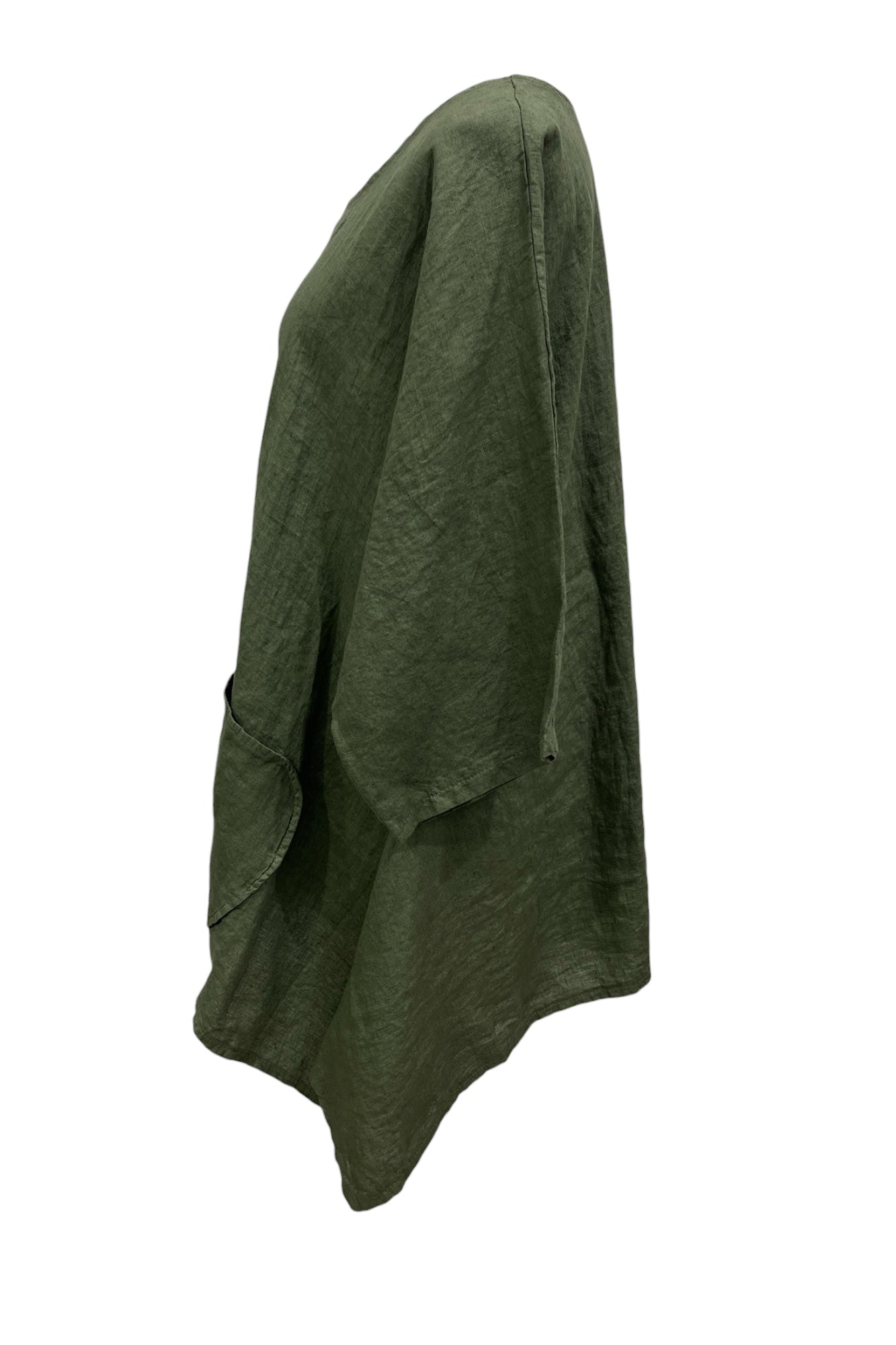 Oversized Linen Tunic