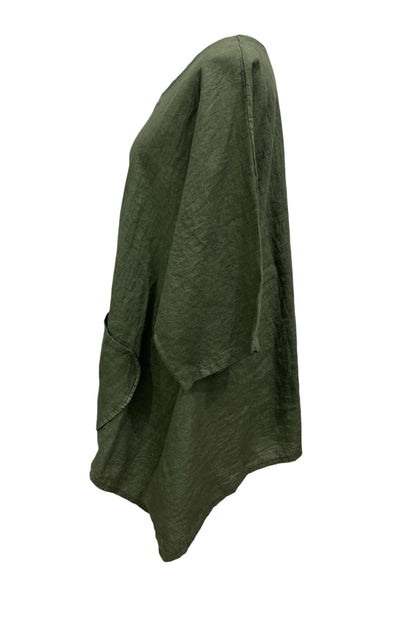 Oversized Linen Tunic