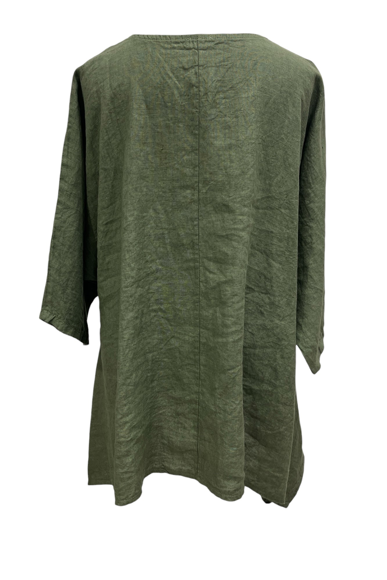Oversized Linen Tunic