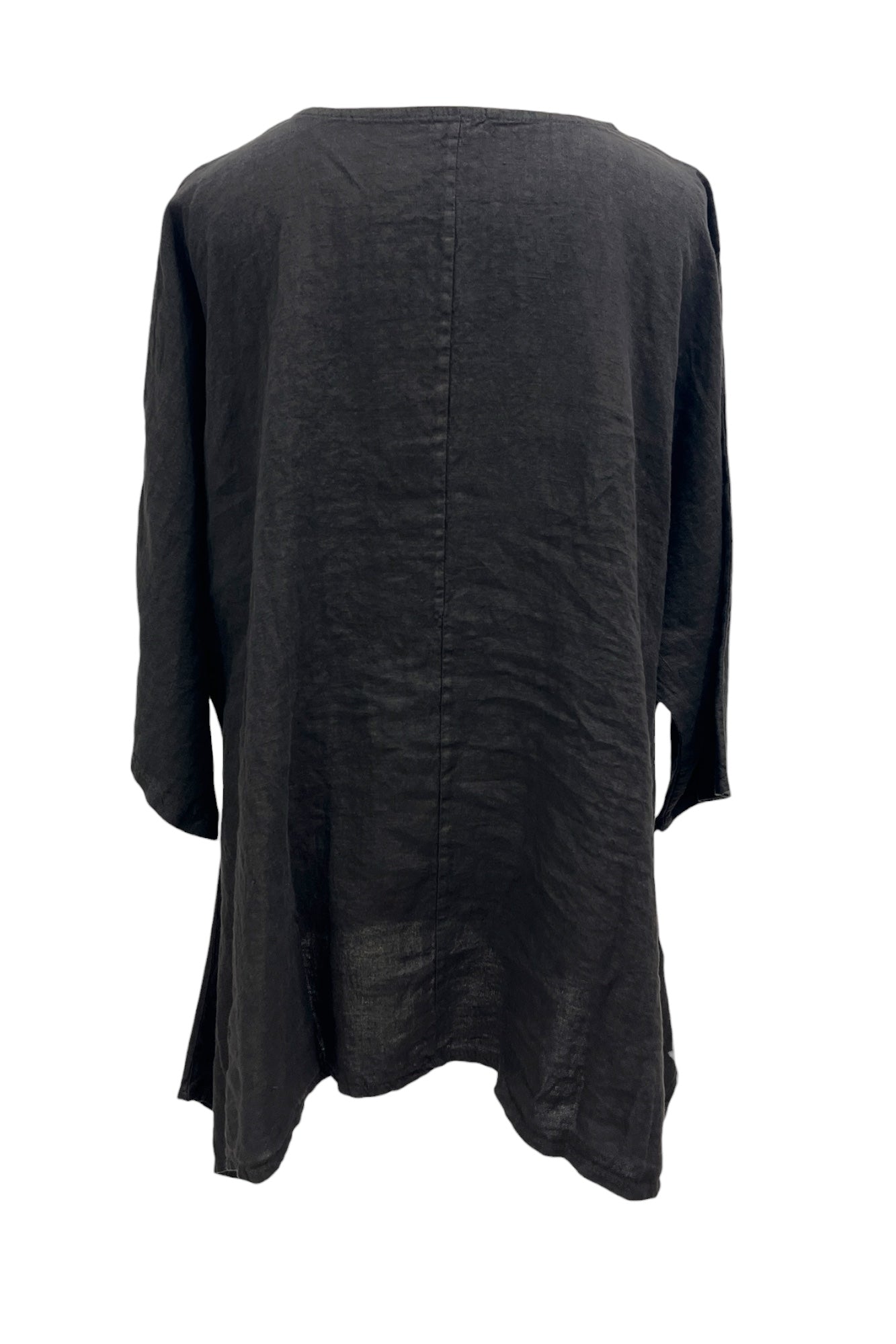 Oversize Tunika aus Leinen
