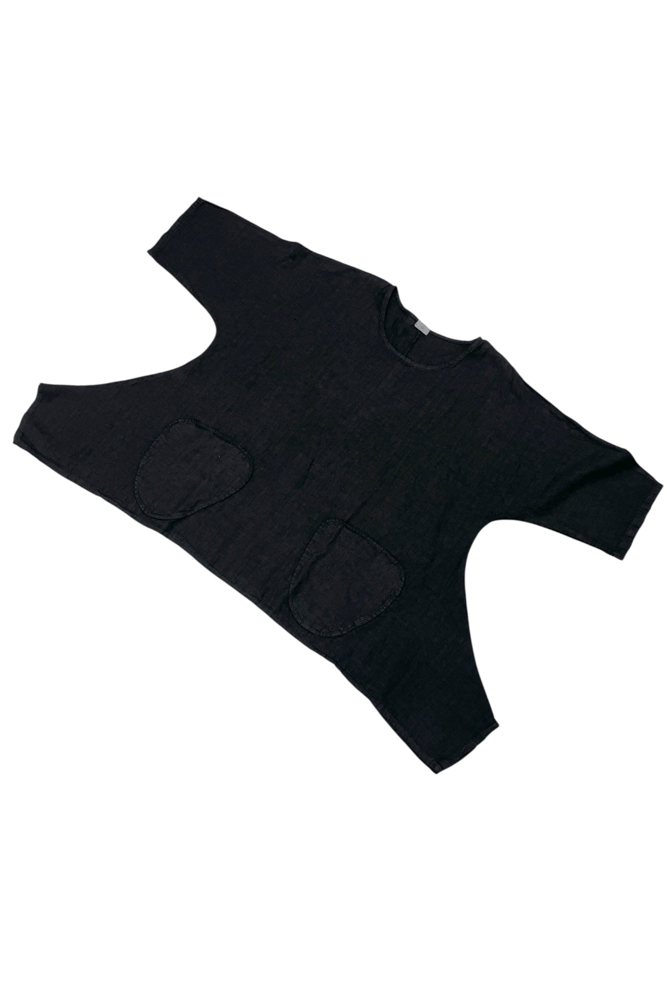 Oversize Tunika aus Leinen