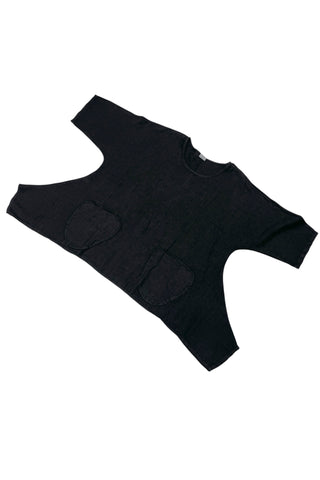 Oversize Tunika aus Leinen