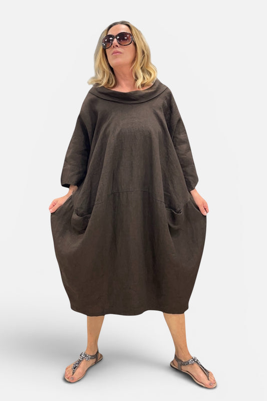 Kleid aus Leinen