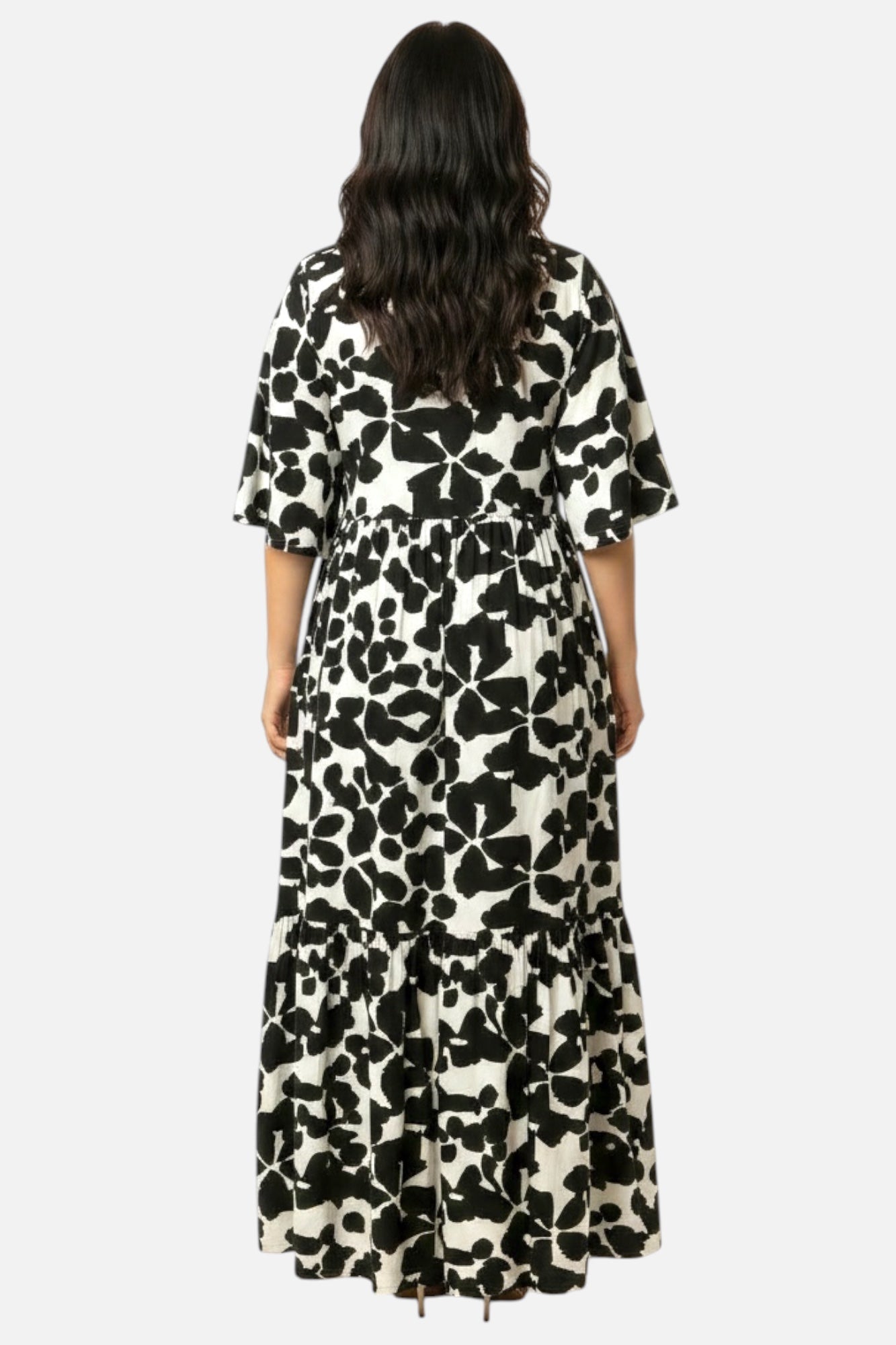 Boheme-Kleid aus Viskose