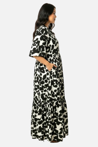 Boheme-Kleid aus Viskose