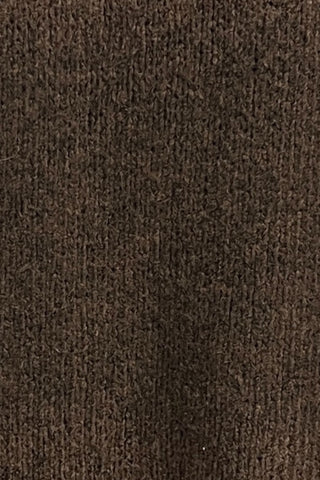 Strickpulli oversize dunkelbraun