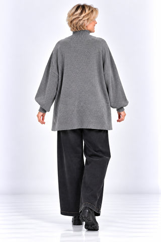 Feinstrickpulli mit Kragen