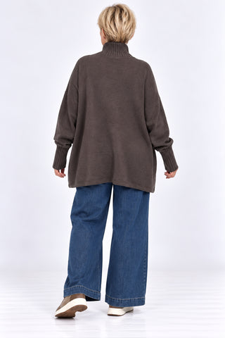 Feinstrickpulli mit Kragen