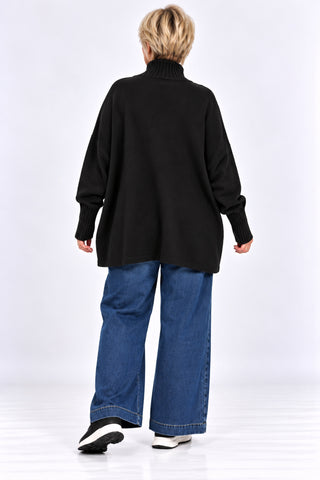 Feinstrickpulli mit Kragen