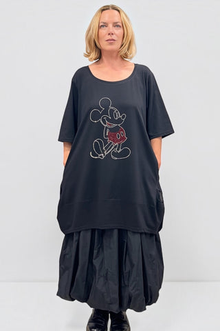 Tunika mit Strass-Applikation