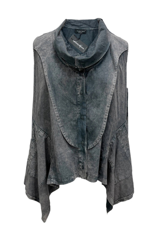 Vest Dyed Anthracite