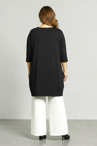 Tunika mit Strass-Applikation